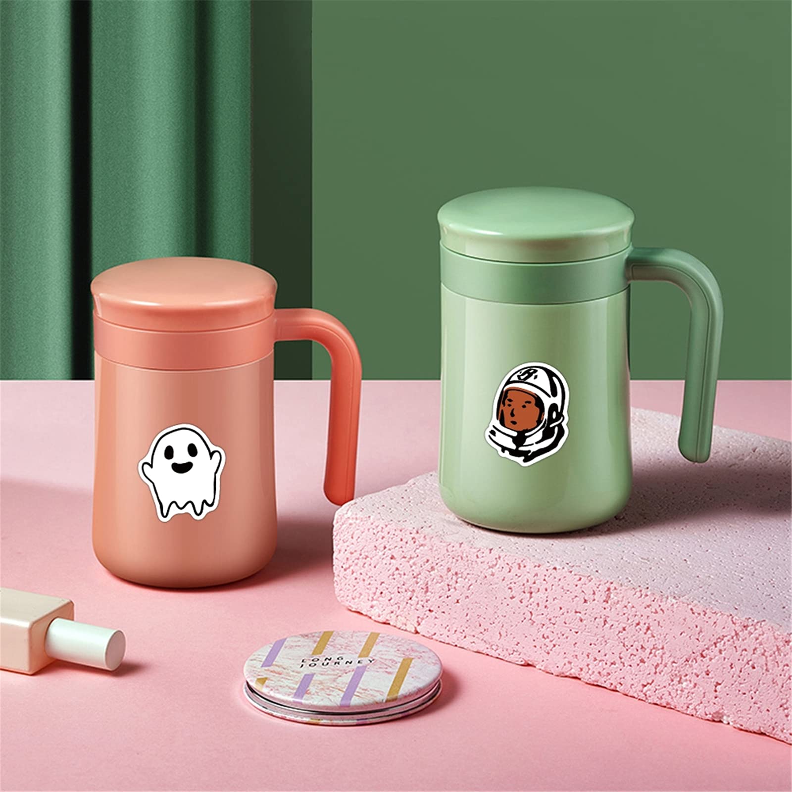 Amazon.co.jp: ステッカー 100枚セット シール 防水 タイドブランド